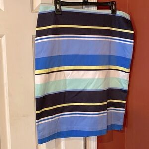 Multi-striped skirt